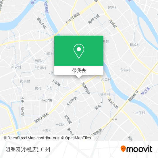 咀香园(小榄店)地图