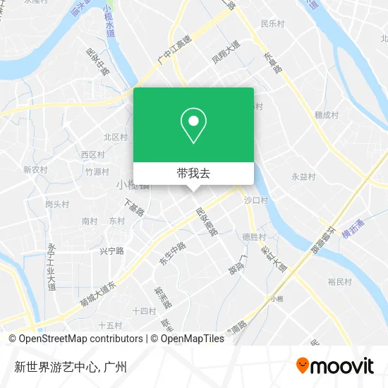 新世界游艺中心地图