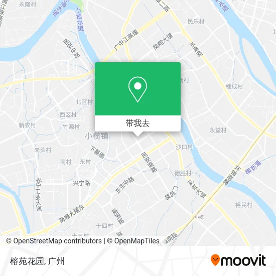 榕苑花园地图