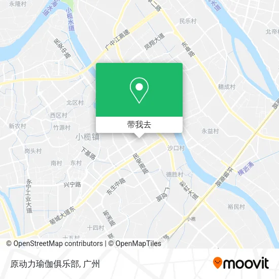 原动力瑜伽俱乐部地图