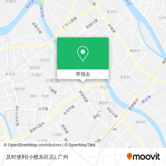 及时便利(小榄东区店)地图