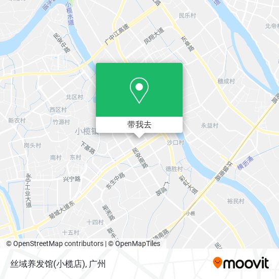 丝域养发馆(小榄店)地图