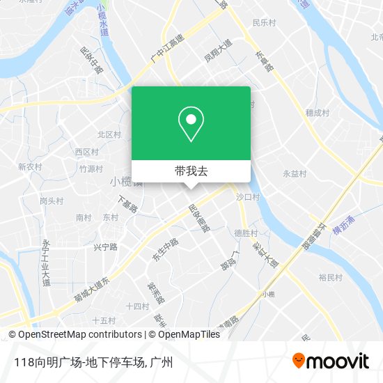 118向明广场-地下停车场地图