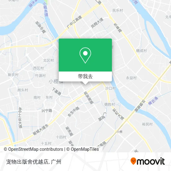 宠物出版舍优越店地图