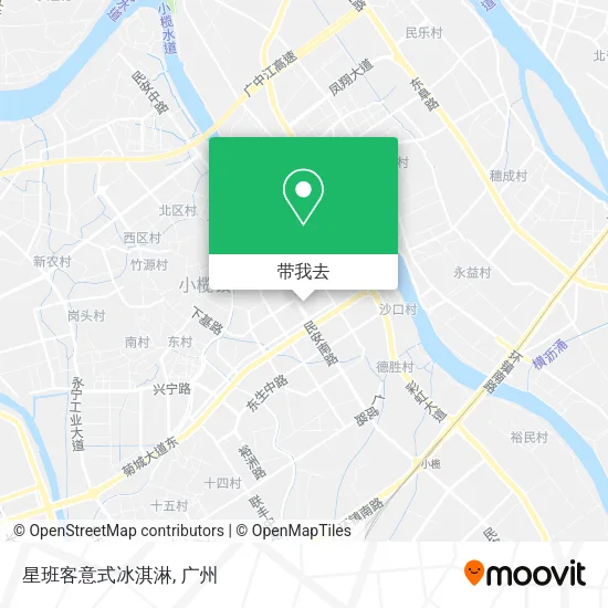 星班客意式冰淇淋地图