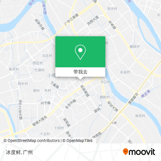 冰度鲜地图