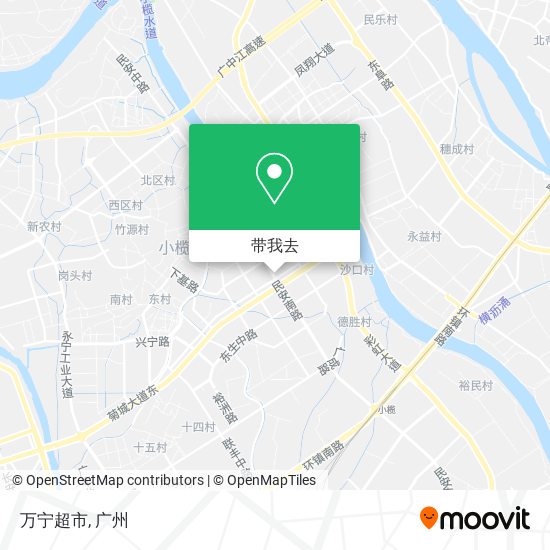 万宁超市地图