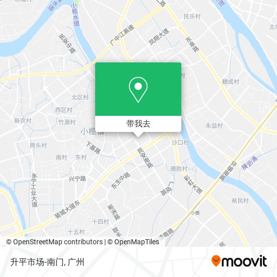 升平市场-南门地图