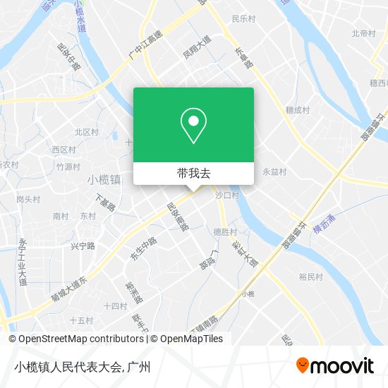 小榄镇人民代表大会地图
