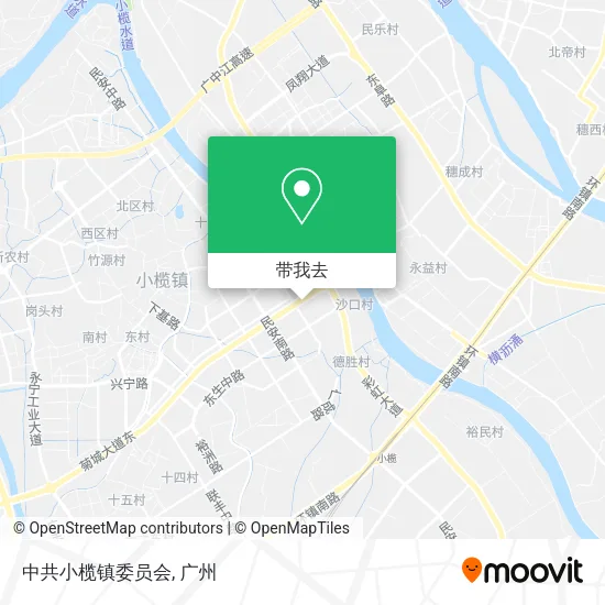 中共小榄镇委员会地图