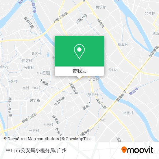 中山市公安局小榄分局地图