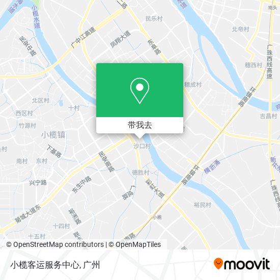 小榄客运服务中心地图