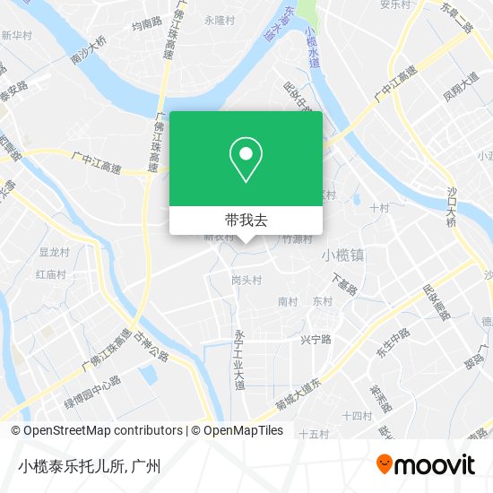 小榄泰乐托儿所地图