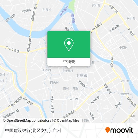 中国建设银行(北区支行)地图