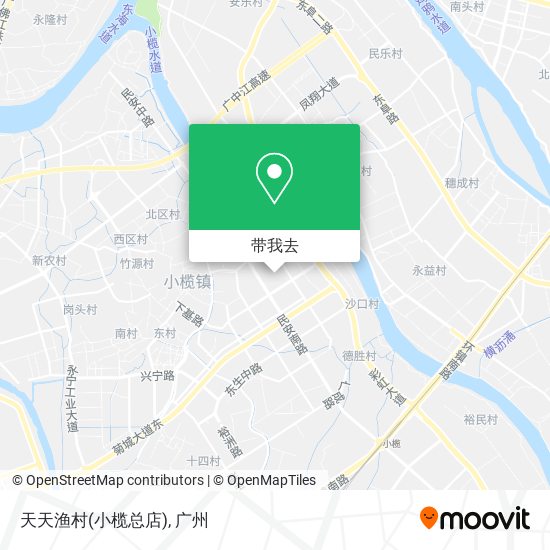 天天渔村(小榄总店)地图