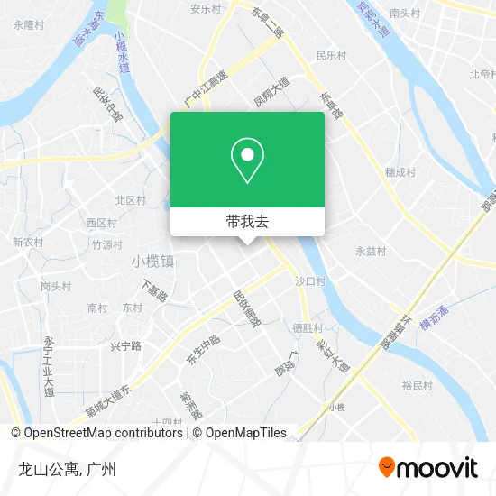 龙山公寓地图