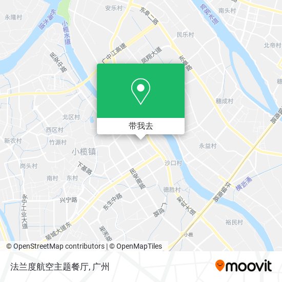 法兰度航空主题餐厅地图