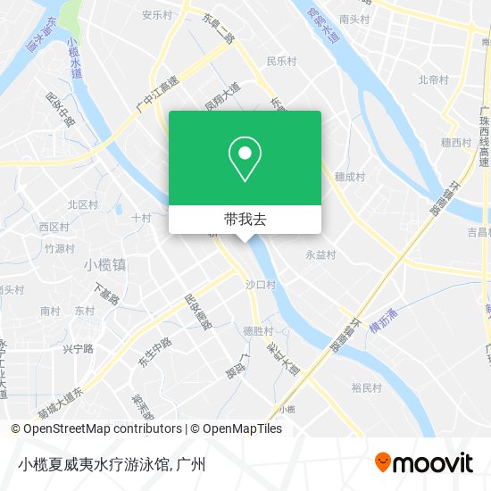 小榄夏威夷水疗游泳馆地图