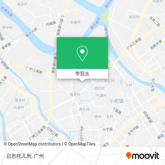 启思托儿所地图