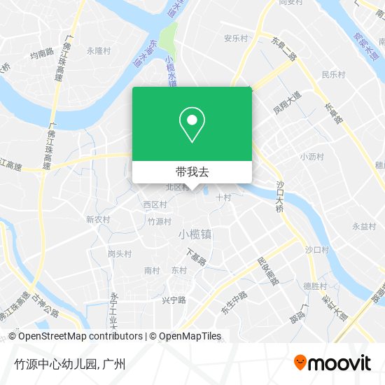 竹源中心幼儿园地图