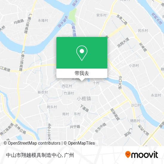 中山市翔越模具制造中心地图