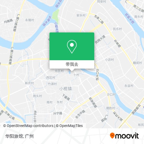 华阳旅馆地图
