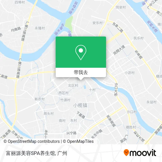 富丽源美容SPA养生馆地图