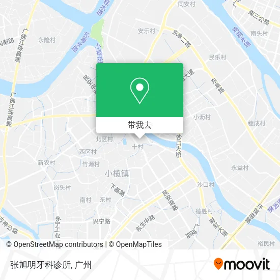 张旭明牙科诊所地图