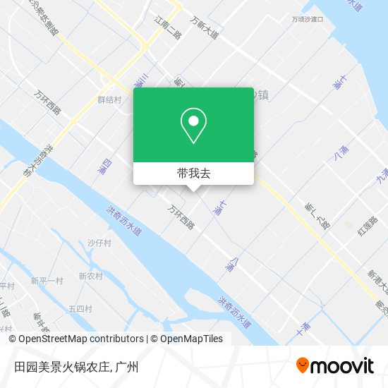 田园美景火锅农庄地图