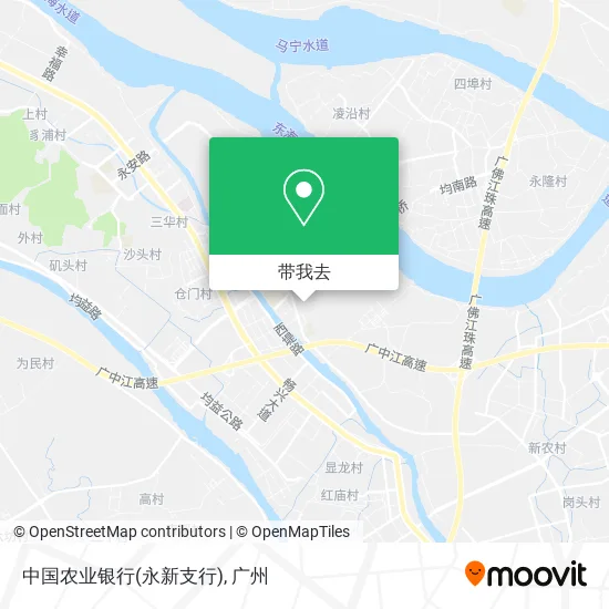 中国农业银行(永新支行)地图