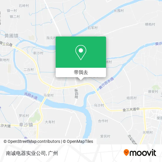 南诚电器实业公司地图