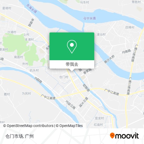 仓门市场地图