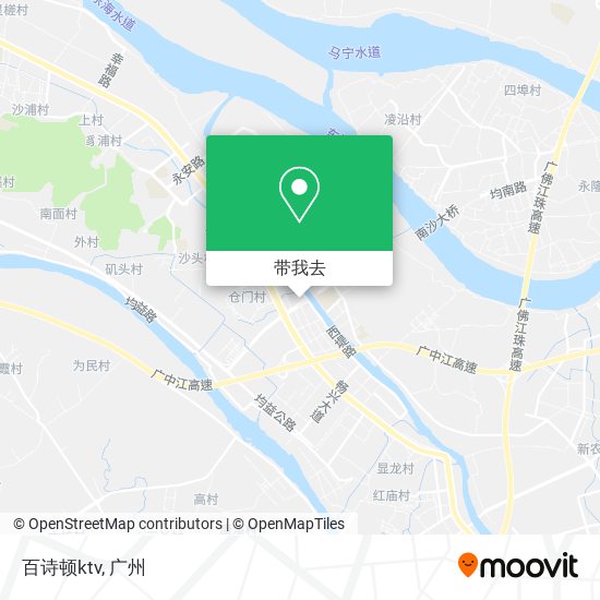 百诗顿ktv地图