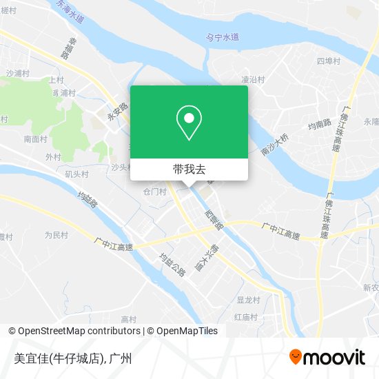 美宜佳(牛仔城店)地图
