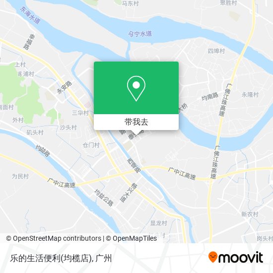 乐的生活便利(均榄店)地图