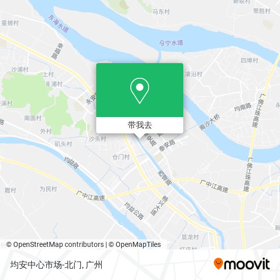 均安中心市场-北门地图