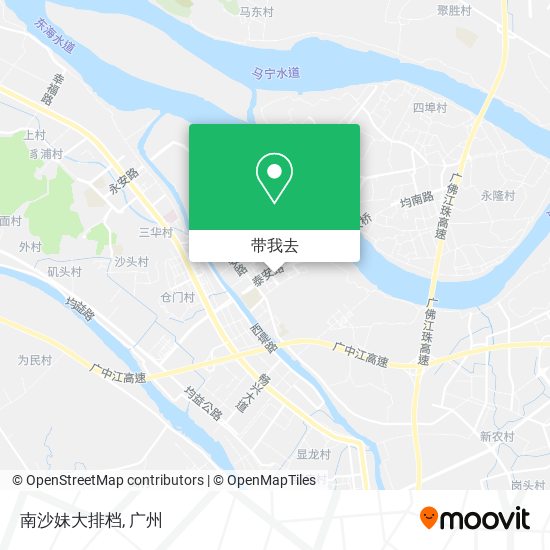 南沙妹大排档地图