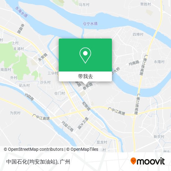 中国石化(均安加油站)地图