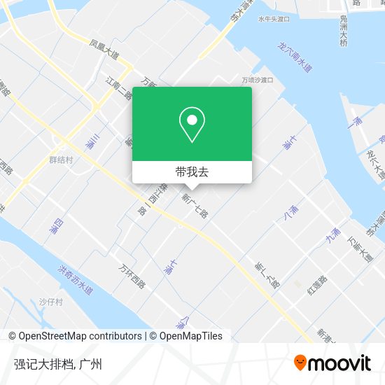 强记大排档地图