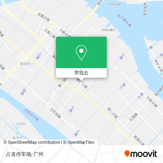 占道停车场地图