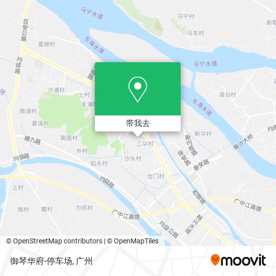 御琴华府-停车场地图