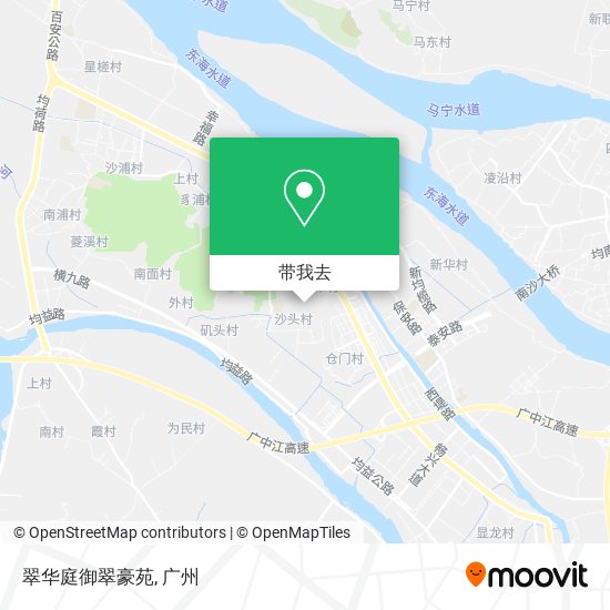 翠华庭御翠豪苑地图