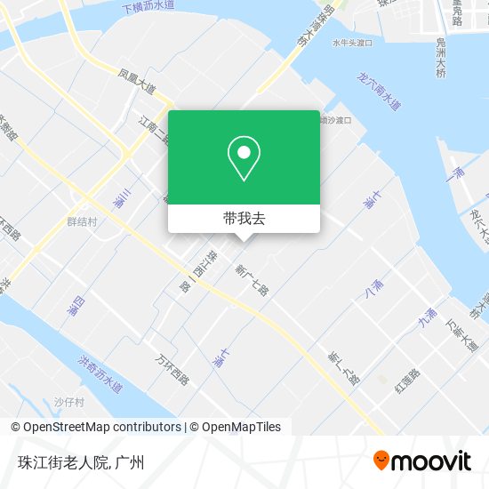 珠江街老人院地图