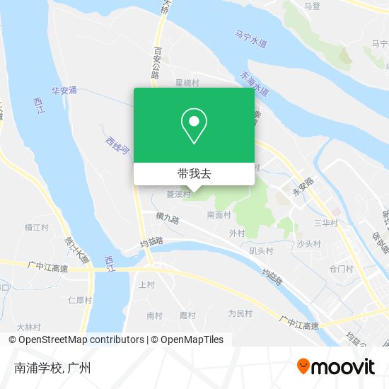 南浦学校地图