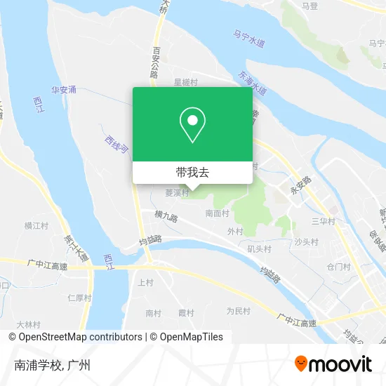 南浦学校地图