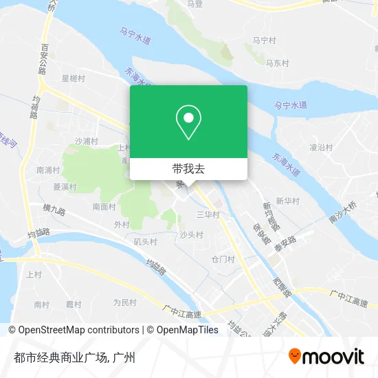 都市经典商业广场地图