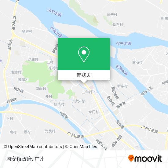 均安镇政府地图