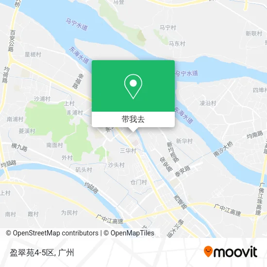 盈翠苑4-5区地图