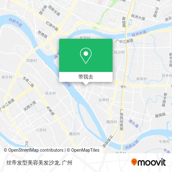丝帝发型美容美发沙龙地图