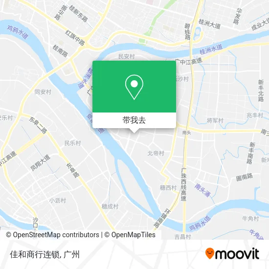 佳和商行连锁地图